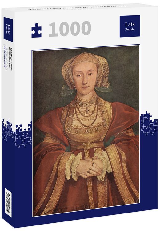 Produktbild: Lais Puzzle Hans Holbein d. J. - Portr&auml;t der Anna von Cleve 1000 Teile