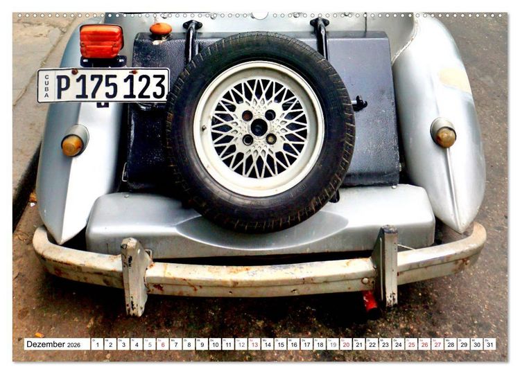 Produktbild: MG Classics - Britische Oldtimer in Kuba (Wandkalender 2026 DIN A2 quer), CALVENDO Monatskalender