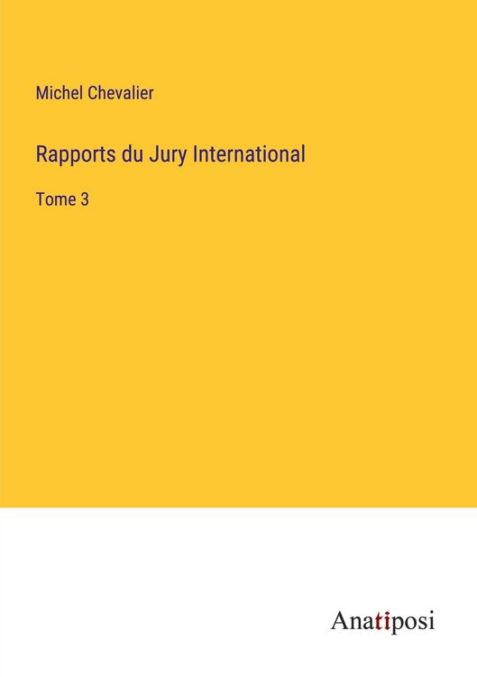 Produktbild: Rapports du Jury International