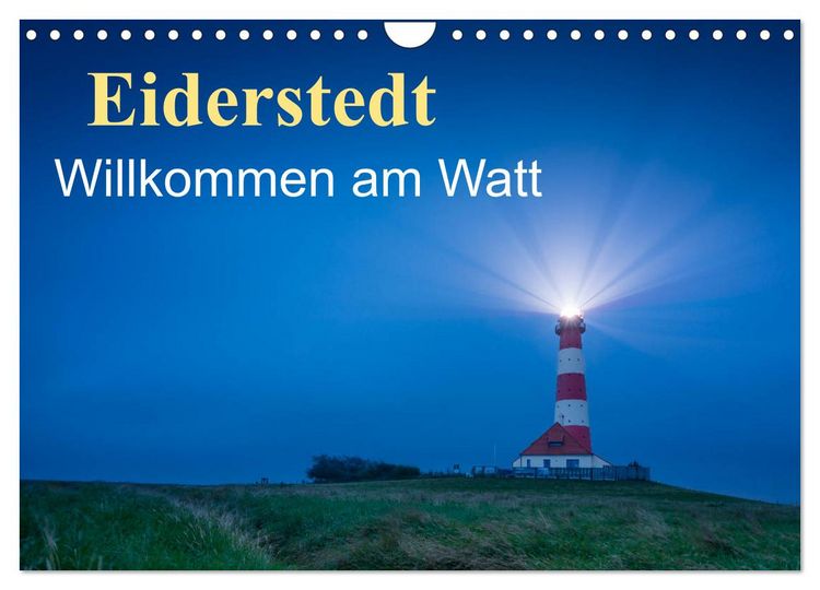 Produktbild: Eiderstedt - Willkommen am Watt (Wandkalender 2026 DIN A4 quer), CALVENDO Monatskalender