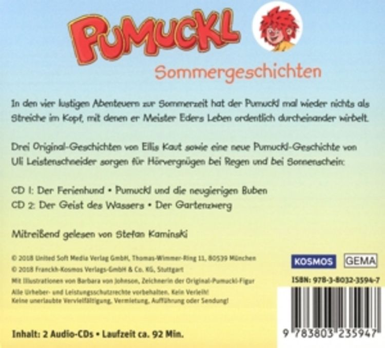 Produktbild: Pumuckl Sommergeschichten