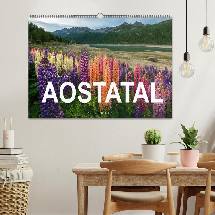 Produktbild: Natur im Aostatal (Wandkalender 2026 DIN A2 quer), CALVENDO Monatskalender