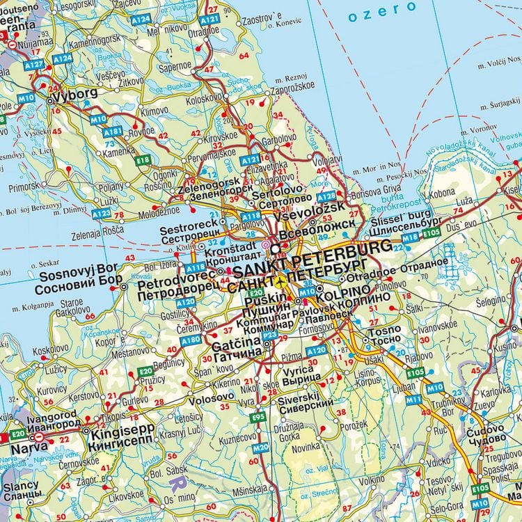 Produktbild: Nordeuropa, Stra&szlig;enkarte 1:2.000.000, freytag & berndt