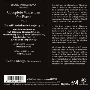 Produktbild: Beethoven: Complete Variations for Piano,Vol. 3
