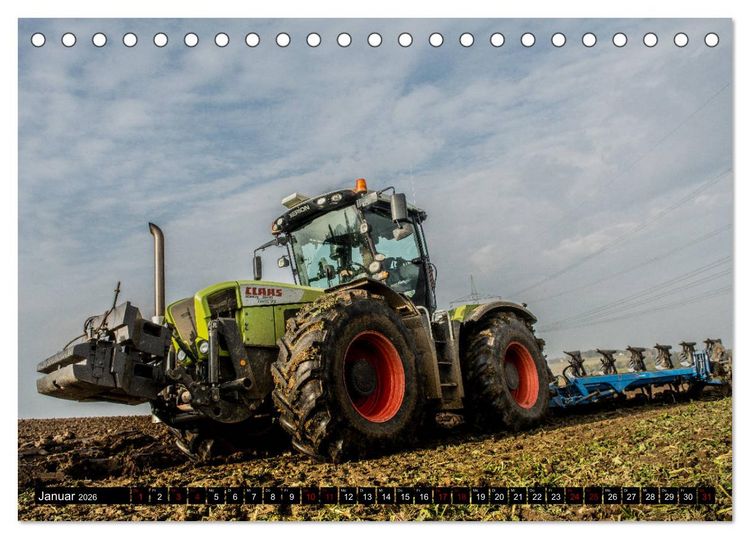 Produktbild: Landwirtschaft - Hightech auf dem Feld (Tischkalender 2026 DIN A5 quer), CALVENDO Monatskalender