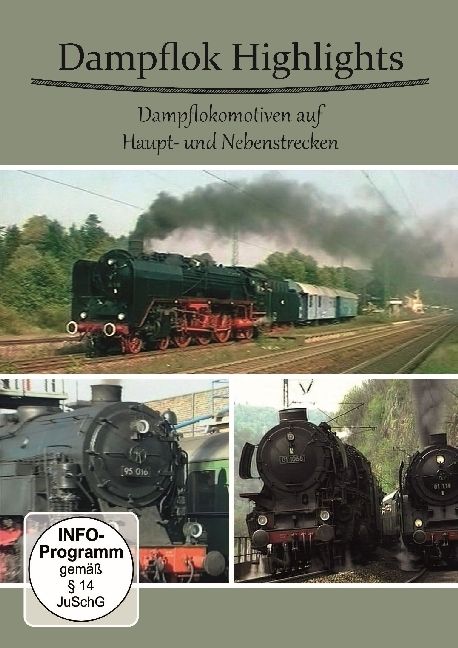 Produktbild: Dampflok Highlights - Dampflokomotiven auf Haupt- und Nebenstrecken
