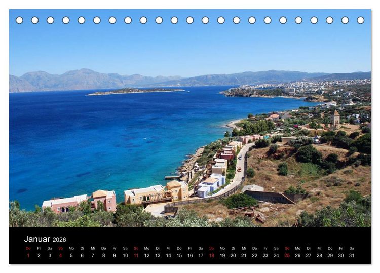 Produktbild: Griechenland - Insel Kreta (Tischkalender 2026 DIN A5 quer), CALVENDO Monatskalender
