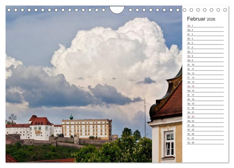 Produktbild: Pittoreskes Passau (Wandkalender 2026 DIN A4 quer), CALVENDO Monatskalender