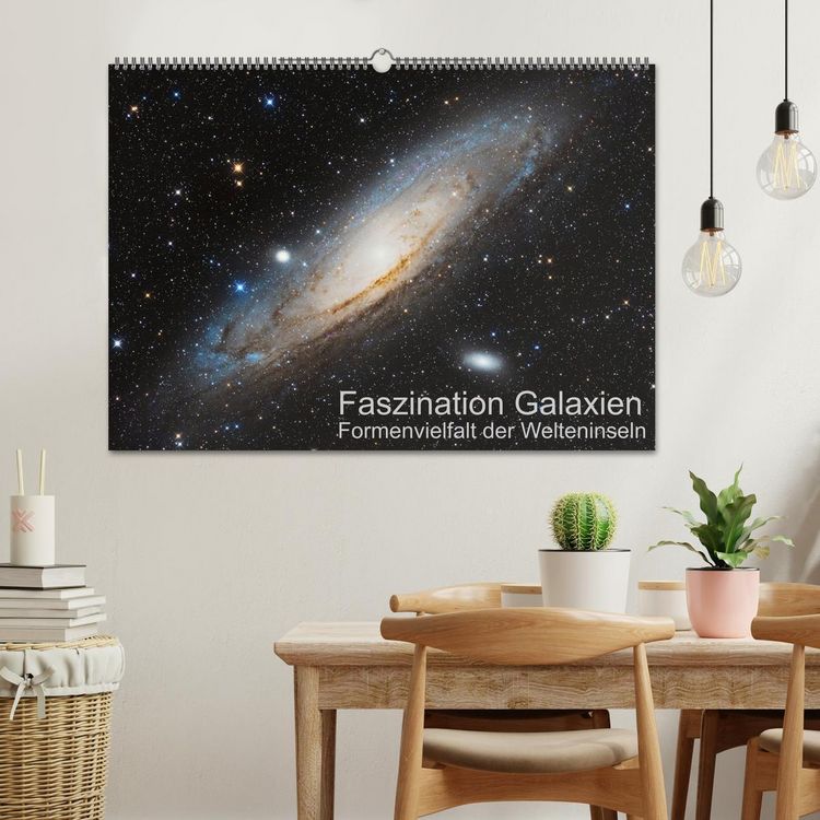 Produktbild: Faszination Galaxien Formenvielfalt der Welteninseln (Wandkalender 2026 DIN A2 quer), CALVENDO Monatskalender