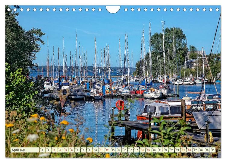 Produktbild: Bezauberndes Flensburg (Wandkalender 2026 DIN A4 quer), CALVENDO Monatskalender