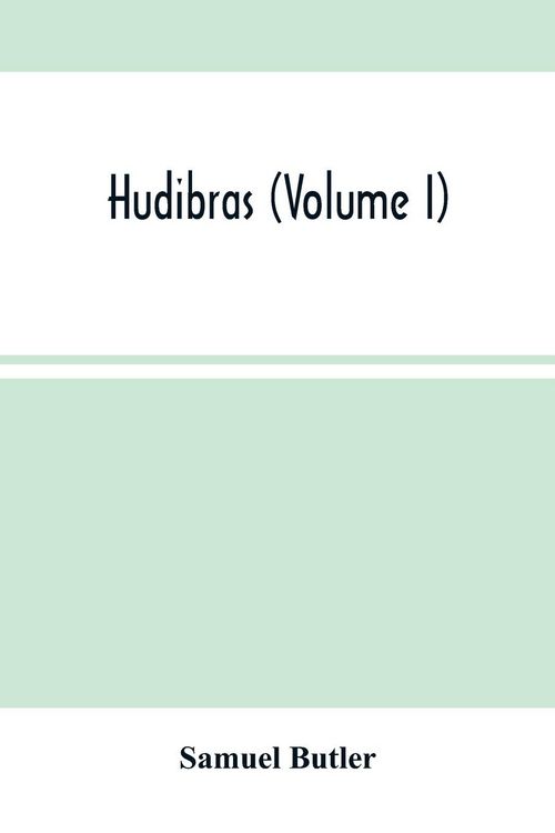 Produktbild: Hudibras (Volume I)