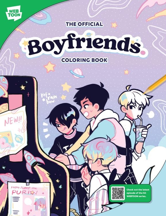 Produktbild: The Official Boyfriends. Coloring Book