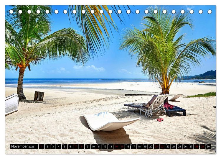 Produktbild: Seychellen Paradies 2026 (Tischkalender 2026 DIN A5 quer), CALVENDO Monatskalender