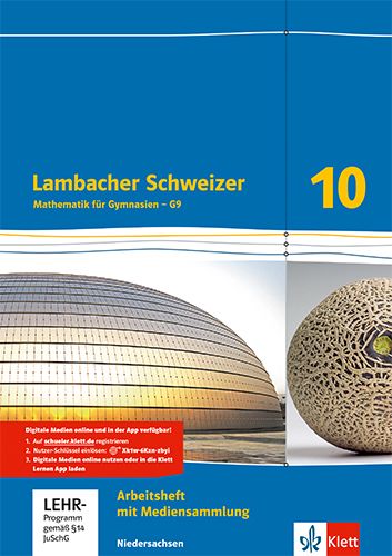 Produktbild: Lambacher Schweizer Mathematik 10 - G9. Ausgabe Niedersachsen