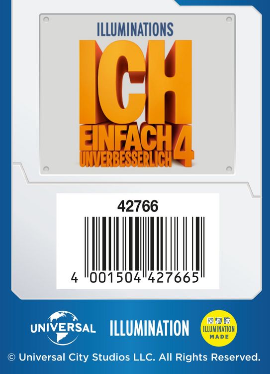 Produktbild: Minions, Pl&uuml;schfigur 3, 25 cm - Kinofilm "Ich - Einfach unverbesserlich 4"