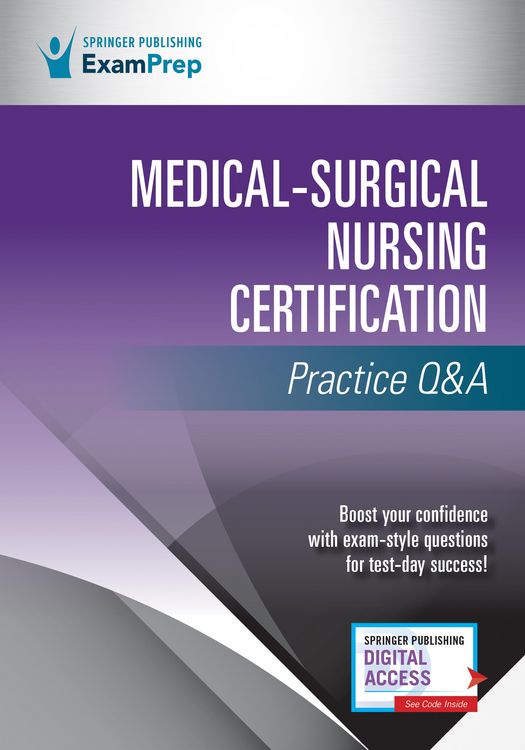 Produktbild: Medical-Surgical Nursing Certification Practice Q&A