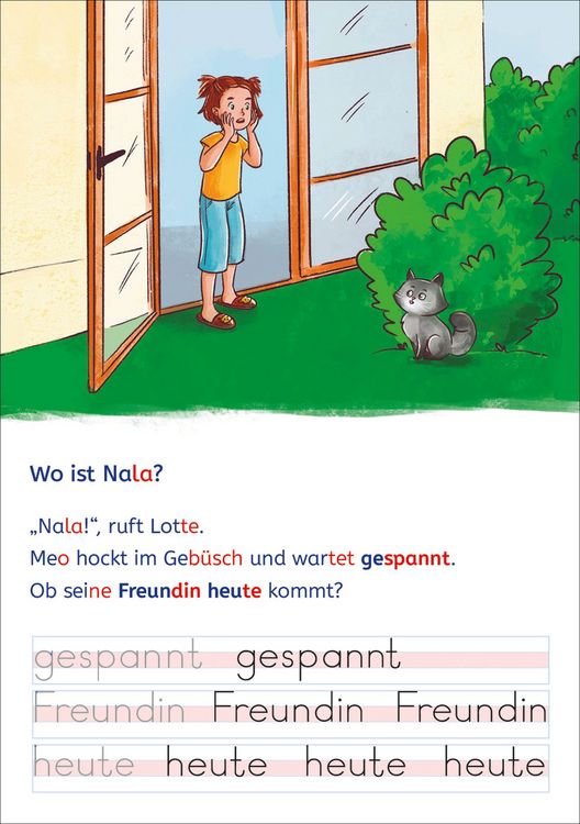 Produktbild: Lesel&ouml;wen - Lesen und schreiben lernen mit Spurrillen - Die Katzen-Detektive