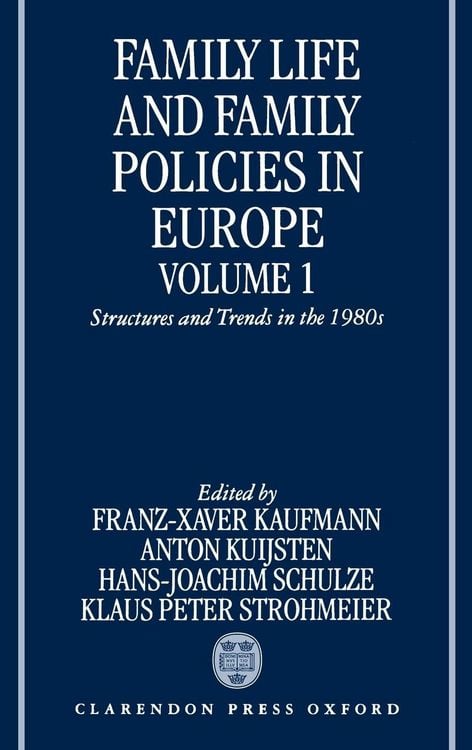 Produktbild: Family Life and Family Policies in Europe