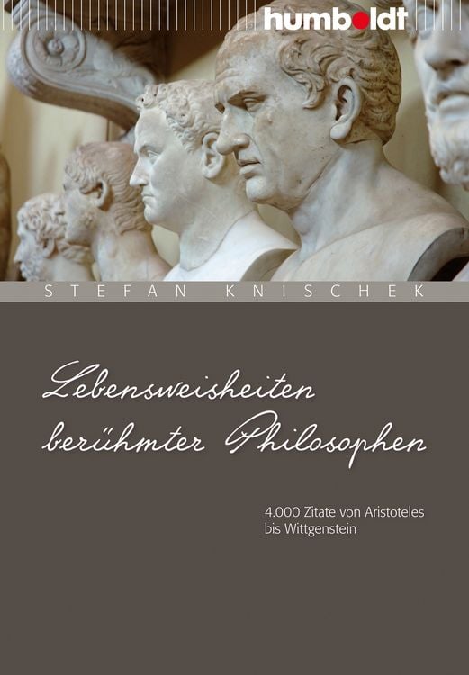Produktbild: Lebensweisheiten ber&uuml;hmter Philosophen