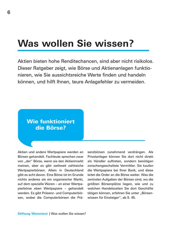 Produktbild: Alles &uuml;ber Aktien