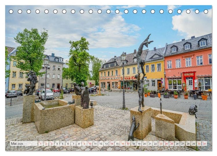 Produktbild: Hof Impressionen (Tischkalender 2026 DIN A5 quer), CALVENDO Monatskalender