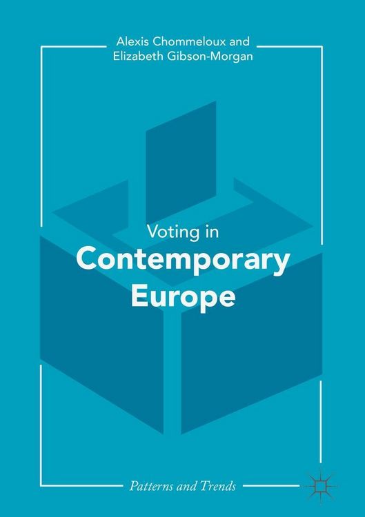 Produktbild: Contemporary Voting in Europe