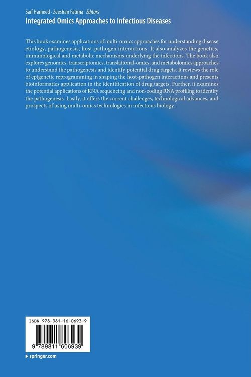 Produktbild: Integrated Omics Approaches to Infectious Diseases