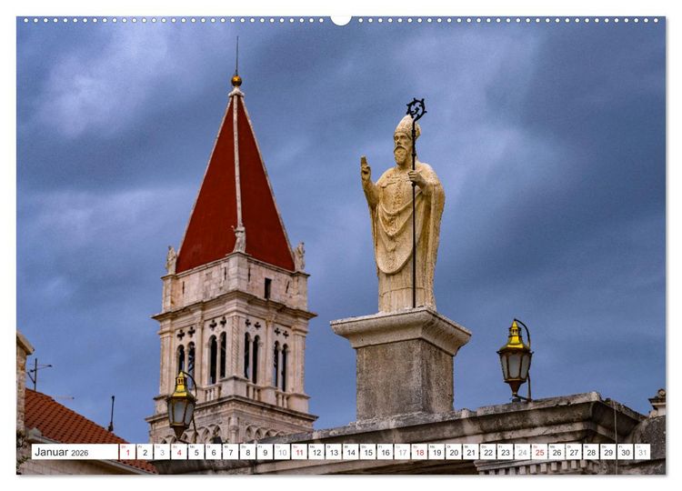 Produktbild: Kroatien - Dalmatien (Wandkalender 2026 DIN A2 quer), CALVENDO Monatskalender