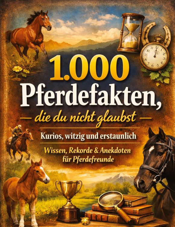 Produktbild: 1.000 Pferdefakten, die du nicht glaubst