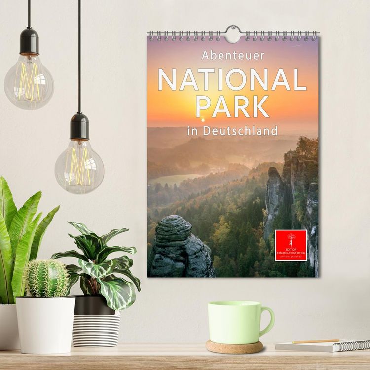 Produktbild: Abenteuer Nationalpark in Deutschland (Wandkalender 2026 DIN A4 hoch), CALVENDO Monatskalender
