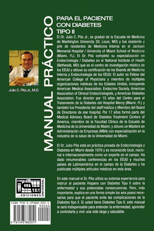 Produktbild: Manual Practico Para El Paciente Con Diabetes Tipo II