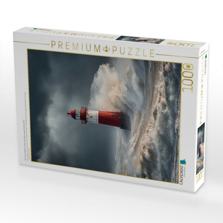 Produktbild: CALVENDO Puzzle Der Himmel bebt im Wind, die Wellen tragen Kraft und Mut | 1000 Teile Lege-Gr&ouml;&szlig;e 64x48cm Foto-Puzzle f&uuml;r gl&uuml;ckliche Stunden