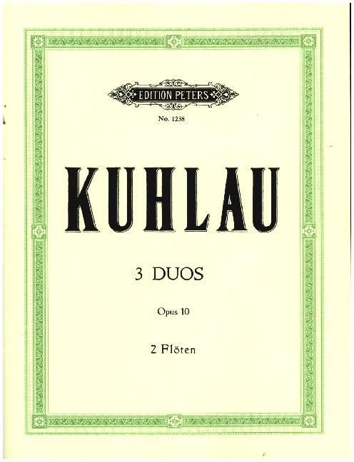 Produktbild: Drei Duos op. 10