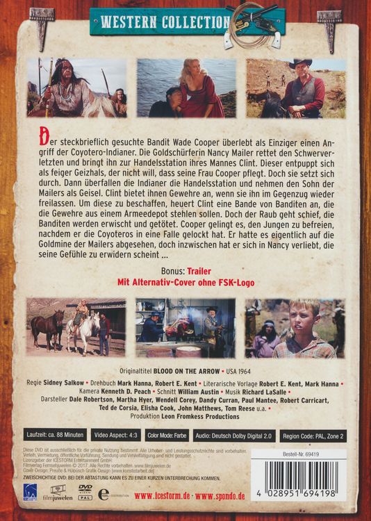 Produktbild: Goldfieber - Blood on the Arrow - Western Collection