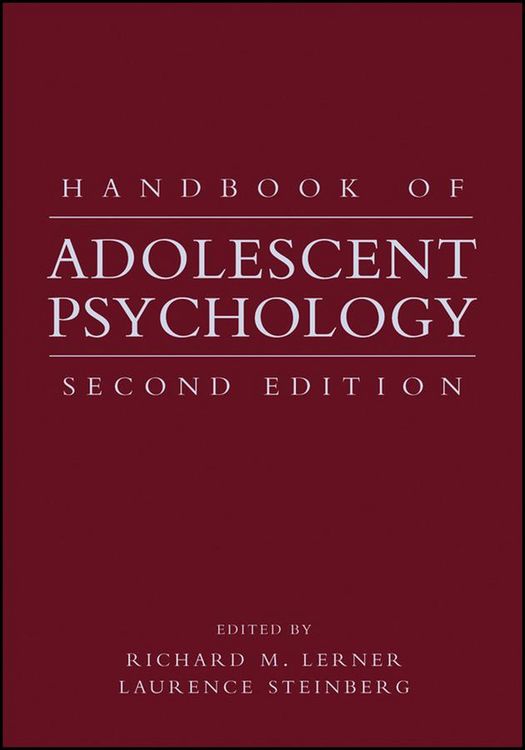 Produktbild: Handbook of Adolescent Psychology