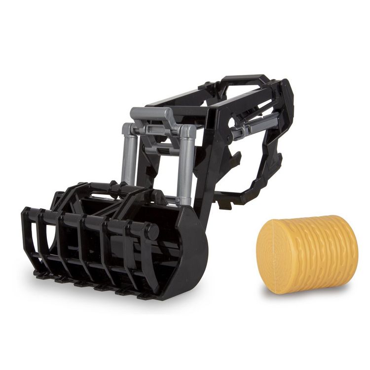 Produktbild: JAMARA 423250 Frontlader mit Krokodilschaufel 1:24S inkl. Rundballen klein