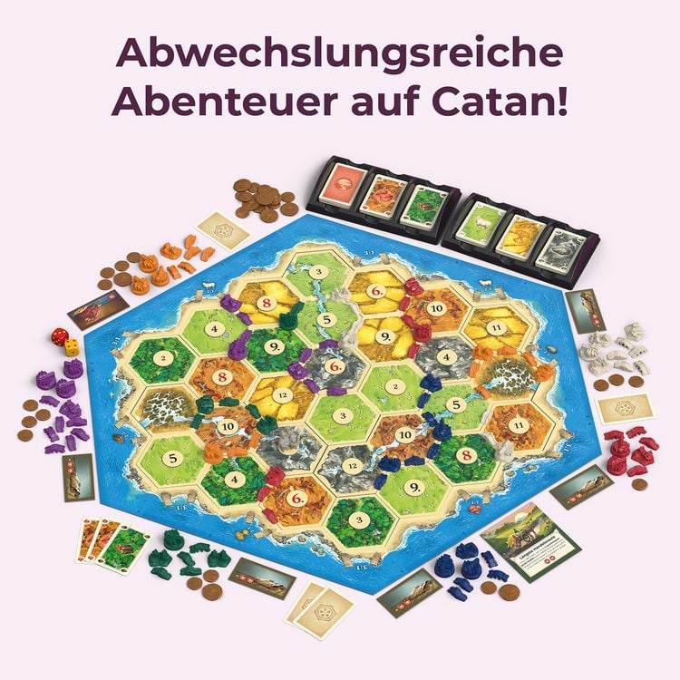 Produktbild: CATAN - H&auml;ndler & Barbaren - Erweiterung f&uuml;r 5-6 Personen