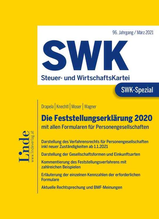 Bild vom Artikel SWK-Spezial Die Feststellungserklärung 2020 vom Autor Christian Drapela