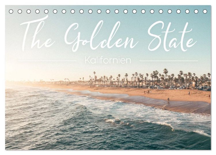 Produktbild: Kalifornien - The Golden State (Tischkalender 2026 DIN A5 quer), CALVENDO Monatskalender