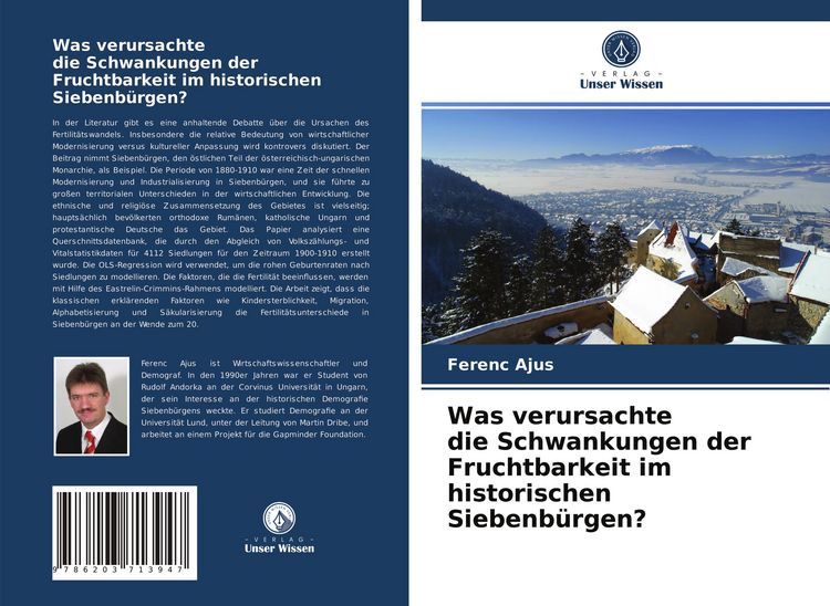 Produktbild: Was verursachte die Schwankungen der Fruchtbarkeit im historischen Siebenb&uuml;rgen?