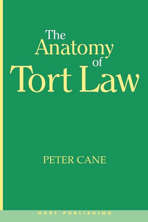 Produktbild: The Anatomy of Tort Law