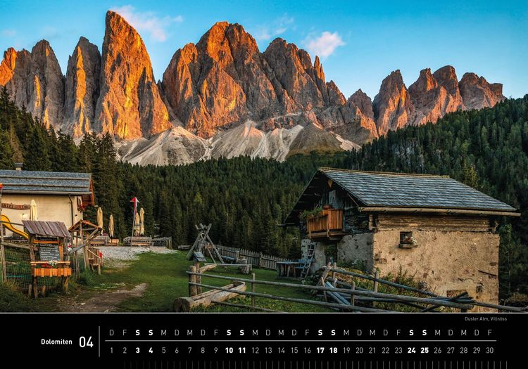 Produktbild: Dolomiten Premiumkalender 2027
