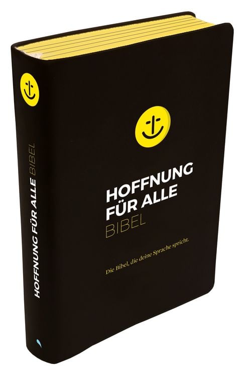Produktbild: Hoffnung f&uuml;r alle. Die Bibel - "Black Hope Edition" Gro&szlig;format mit Loch-Stanzung