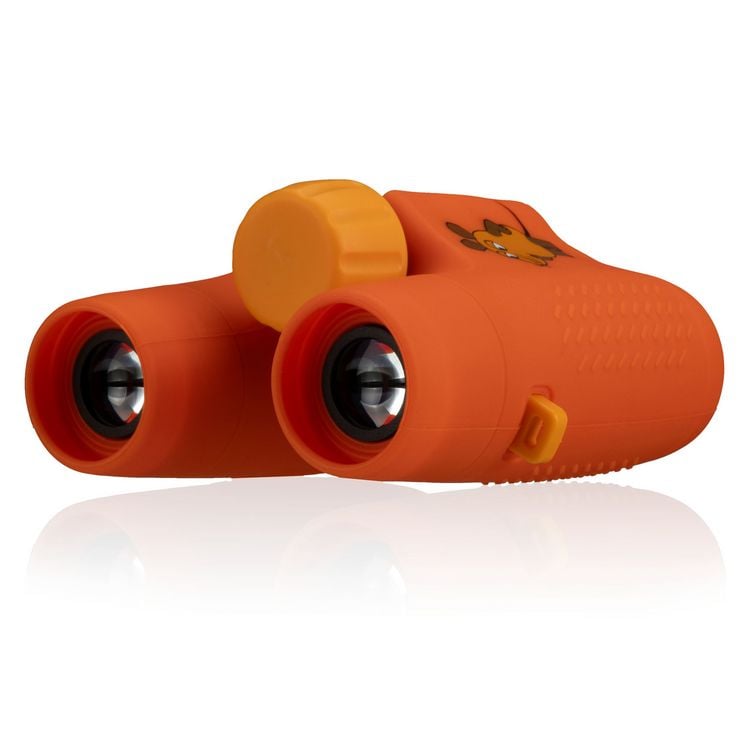 Produktbild: Bresser 12691 - DieMaus Kinder-Fernglas (orange) mit 6-facher Vergr&ouml;&szlig;erung, mit Beutel