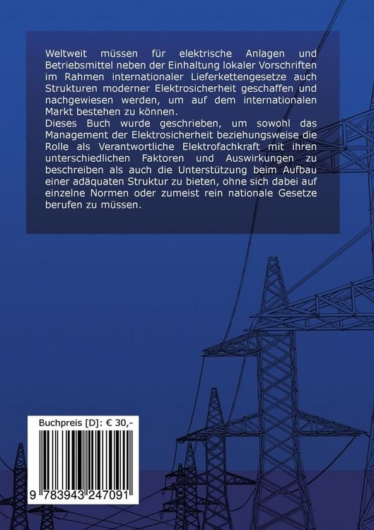 Produktbild: Aufbau und Erhalt einer Elektrosicherheitsstruktur