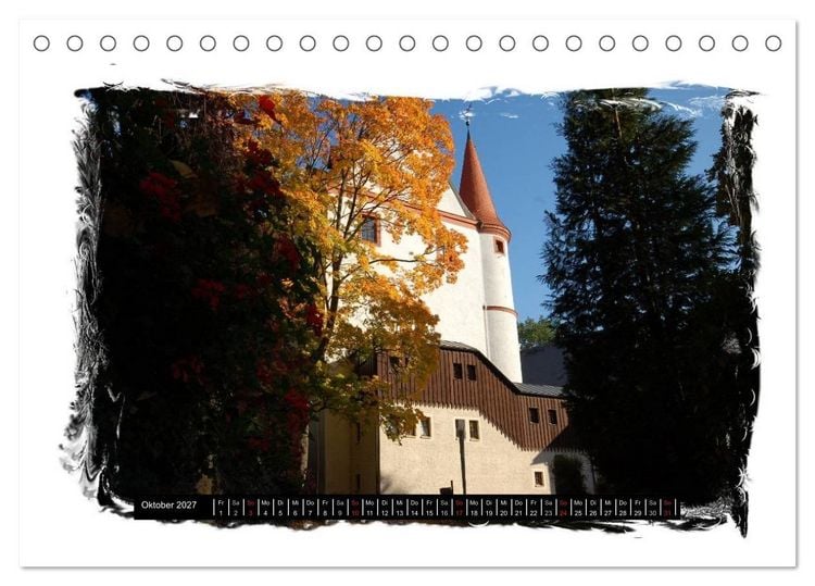 Produktbild: Blick ins Erzgebirge (Tischkalender 2027 DIN A5 quer), CALVENDO Monatskalender