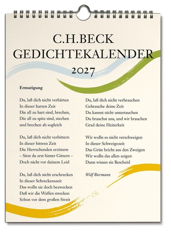 Produktbild: C.H. Beck Gedichtekalender