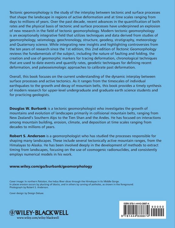 Produktbild: Tectonic Geomorphology