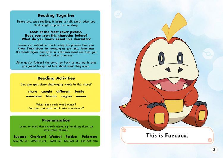 Produktbild: Pokemon Young Readers Level 1: Meet Fuecoco