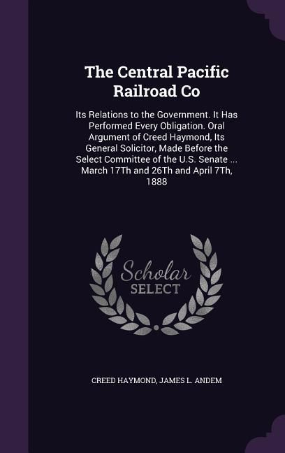 Produktbild: The Central Pacific Railroad Co